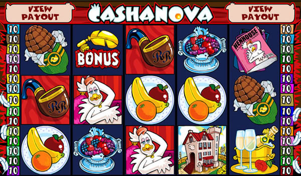 Cashanova slot screenshot