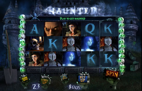 Haunted Slot game Slotland