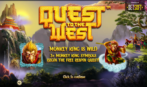Quest to the West Slot Betsoft