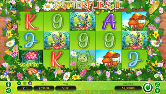 Butterflies II WGS Slot game