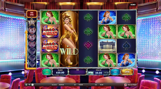 Viva Las Vegas Slot Red Rake