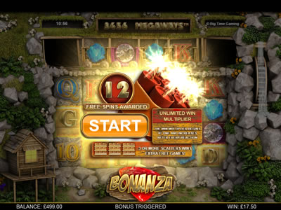 bonanza megaways free play