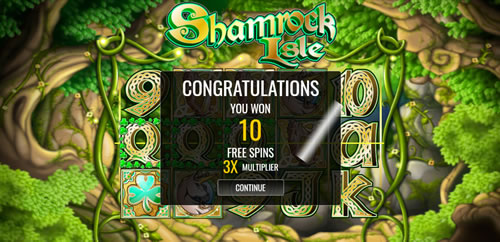 Shamrock Isle Free Spins