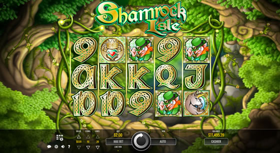 Shamrock Isle Slot Game by Rival
