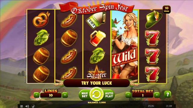 Oktober Spin Fest Spinomenal slot Review