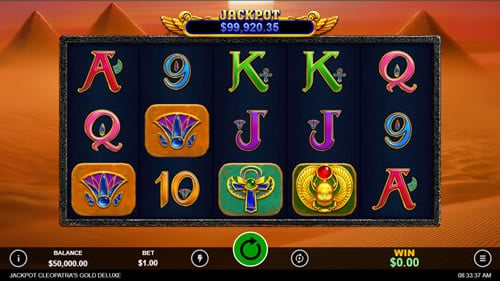 Jackpot Cleopatra's Gold Deluxe Screenshot