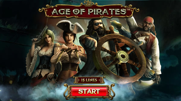 Age of Pirates 15 Line Online Slot by Spinomenal