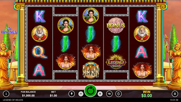 Legend of Helios Online Slot by RTG