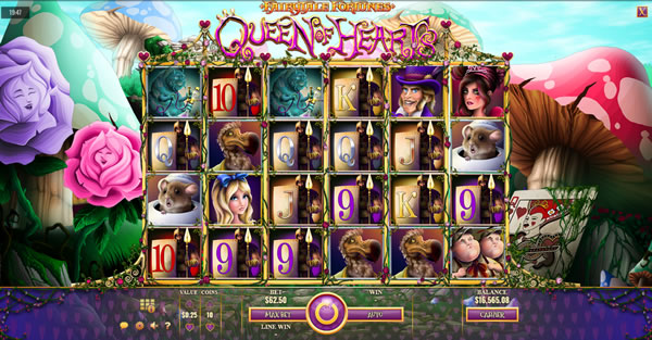 Fairytale Fortunes - Queen of Hearts by Rival Gaming
