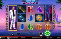 Miami Dice online slot by Saucify