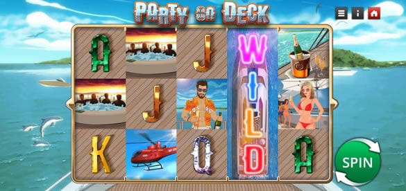 Party on Deck slot from Saucify Games