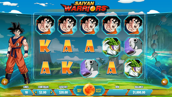 Saiyan Warriors Slot Review