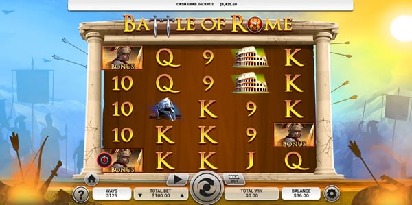 Battle of Rome Slot Review