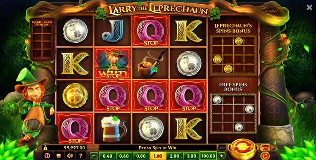 Larry the Leprechaun Slot Review