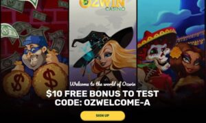Ozwin Casino Free Bonus