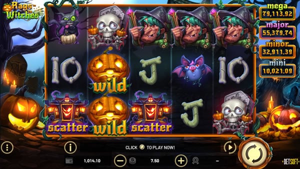 Rags to Witches Betsoft Slot