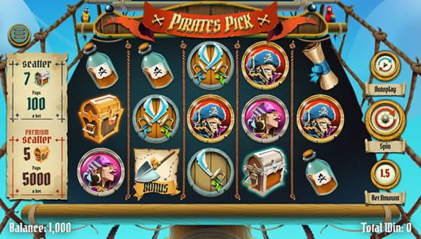Pirate's Pick Qora Gaming Slot