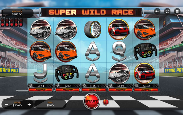 Super Wild Race Slot Review