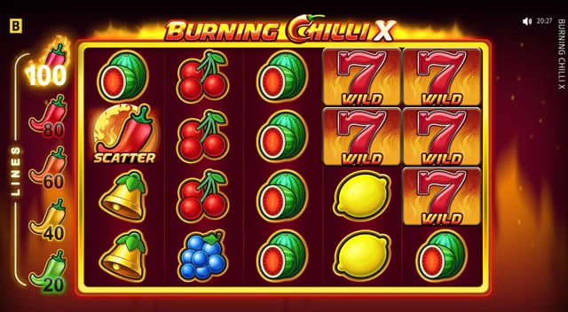 Burning Chilli X Fruit Slot by BGaming