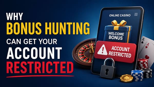 Why Bonus Hunting Can Get Your Account Restricted