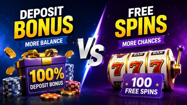 Deposit Bonus vs Free Spins