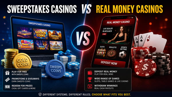 Gambling vs Sweepstakes