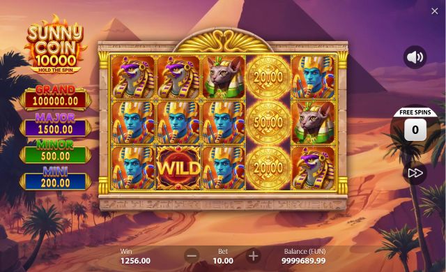 Sunny Coin 10,000: Hold The Spin slot