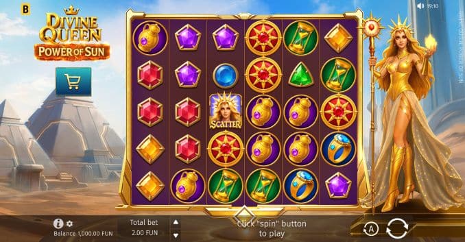 Divine Queen: Power of Sun Pays anywhere